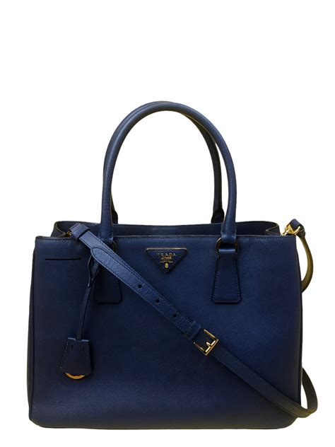 prada cobalt blue tote|Cobalt Blue Medium Tote in Canvas and Wood .